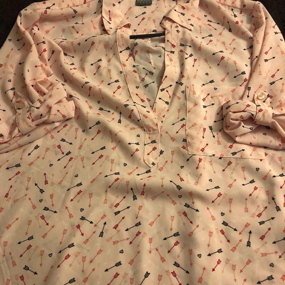 Pink blouse